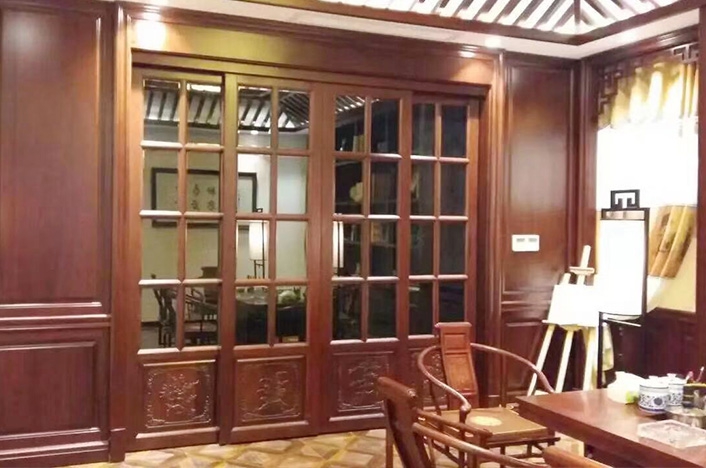 北京传统中式书柜定制